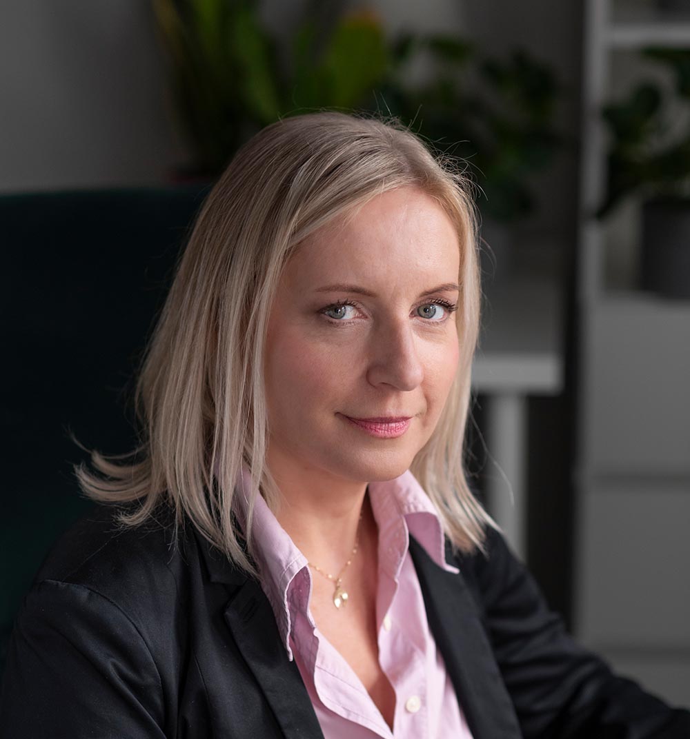 Małgorzata Maciejczyk psychoterapeuta w gabinecie Centrum ASTA